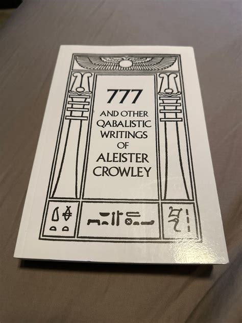 777 and other qabalistic writings.